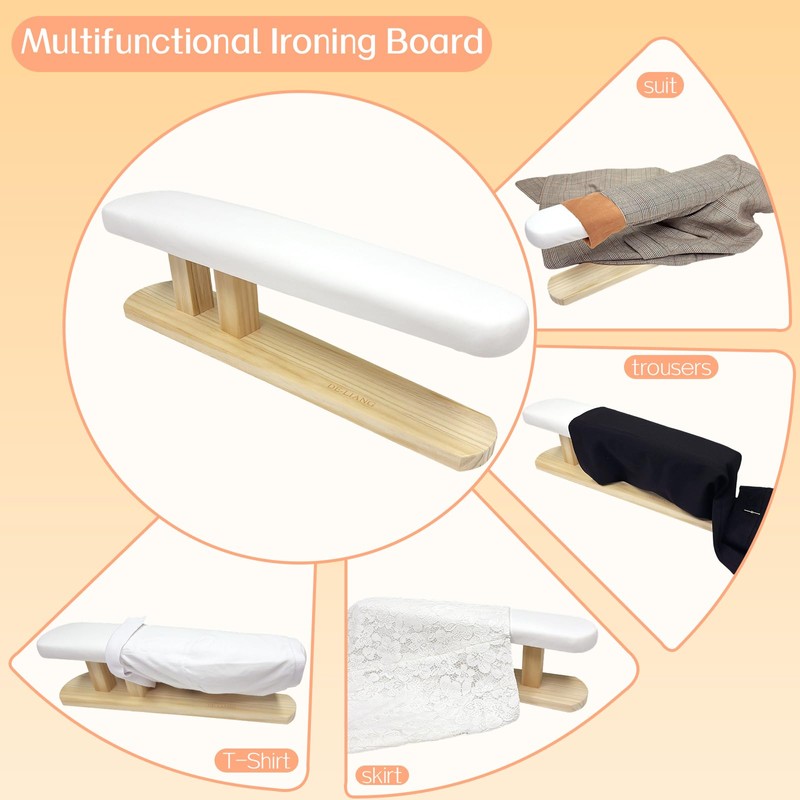 DE-LIANG Padded Chest & Sleeve Tailor Ironing Board Long with