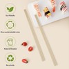SSHAN Wooden Chopsticks Disposable - Individually Wrapped Disposable Chop Sticks,