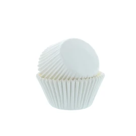 Culpitt Select White Baking Cases, Greaseproof Paper Baking Cups, 50mm Cupcake Cases - Extra Large Pack of 250- Packaging May Vary