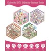 TPZORJX 10 Sets 3D House Stickers, sticker scene,Miniatur Haus Sticker
