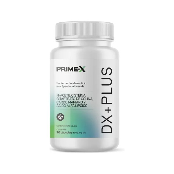 Protector Hepático Dx+plus Liver Cleanse Primetech 90 Cáp