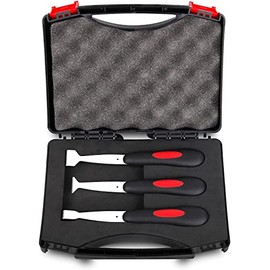 Auto glass residual glue repair tool, including 3 types of cutter heads, specializing in processing various glass residues