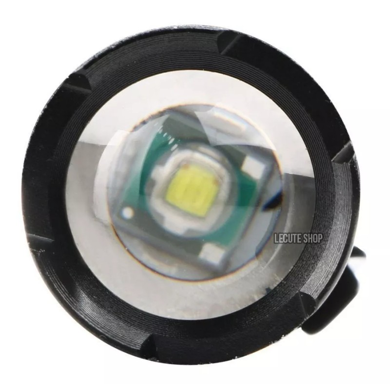 Led Lampara Tactica 2000 Lumens Ultra Cree Led Recargable Q5