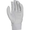 Rawlings Unisex Adult BR51BG-W-90 Baseball Batting Gloves, White, Large