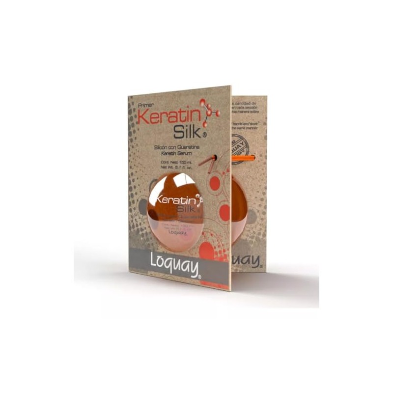 Primer Keratin Silk - Silicón Con Queratina tratamiento de Queratina