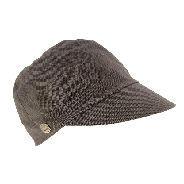 Dolce & Gabbana Grey Solid Signature Stylish Military Inspired Cap