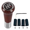 shymie 5 Speed Woodtone Mt Classic Car Retro Round Brown