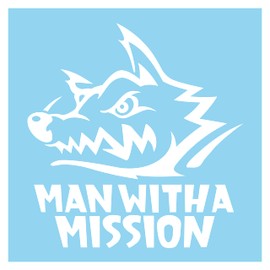 MAN WITH A MISSION Cutting Sticker Vol.1 White