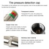 JRSHOME 8X New Update Tire Pressure Monitor Valve Stem Cap
