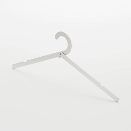 MUJI 82107203 Portable Aluminum Folding Hanger, When in Use: Width 15.0 inches (38 cm)