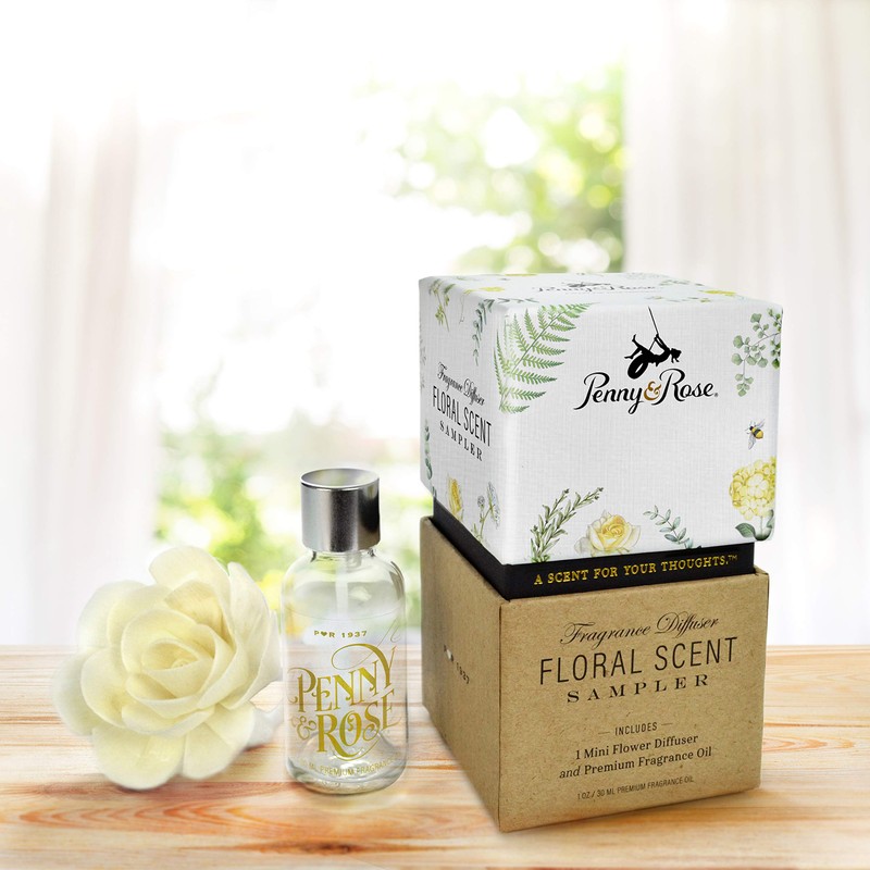 Penny & Rose Floral Sampler Diffuser | Sunrise Dew Oil