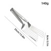 AIMALL 12.2-Inch Steak Clip, Thickened Stainless Steel Fried Fish Turner,