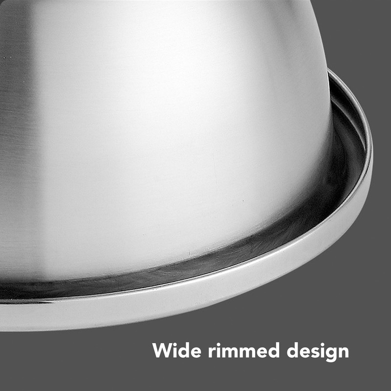3 In 1 Colander Strainer Set Stainless Steel Rice Washing