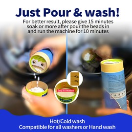 DR.EASY laundry scent boosters,Blue Ocean Scent Boosters for Washer，Bulk Laundry Booster Beads and fabric scent booster，Fresh Scented Clothes fo 12 Weeks