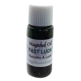 Angelleesa | Fast Luck Herbal Infused Magickal Incense Oil