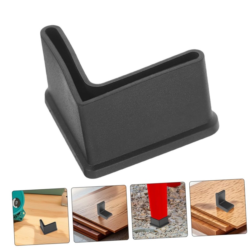 Tofficu 10pcs Non Slip Rubber Leg Caps for Furniture Feet