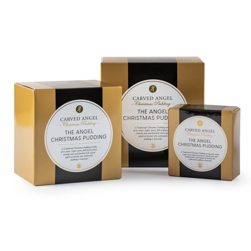 The Carved Angel - The ‘Angel’ Traditional Christmas Pudding with