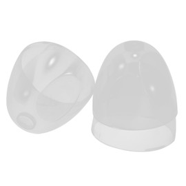 Beatifufu 3 Pcs Baby Bottle Accessories Milk Replacement Baby Bottle Caps Transparent Baby Bottle Caps Clear Baby Bottle Lids Feeding Bottle Plastic Dust Cover