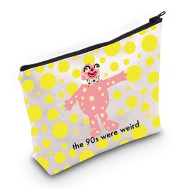 G2TUP Blobby Makeup Bag Blobby Fans Gifts The 90s were Weird Blobby Zipper Bag House Party Gifts (The 90s were CA)