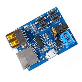MakerMind MP3 Audio Module SD Card USB Decoder Amplifier Player 5V MicroUSB