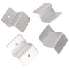4 Sets Solar Panel Z Bracket Aluminium Alloy Installation Accessory