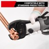 ROGVOC Copper Press Fittings End Cap - Plug, 10-Pcs 1/2