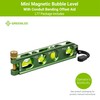 Greenlee L77 Mini Magnetic Bubble Level with Conduit Bending Offset