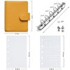 Moterm A8 Regular Rings Planner - Genuine Leather Binder Organiser