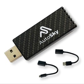AutoSky Wireless CarPlay Adapter 2023 Pro Edition - Fastest and Most Compact ...
