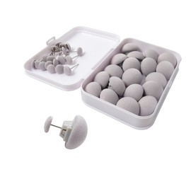 20PCS Duvet Clips Duvet Cover Pins Comforter Clips For Duvet Cover Fasteners Clips Duvet Pins Clips Duvet Holding Clip Mushroom Quilt Holder Duvet Button Fasteners With Box For Quilt Cushions Curtains