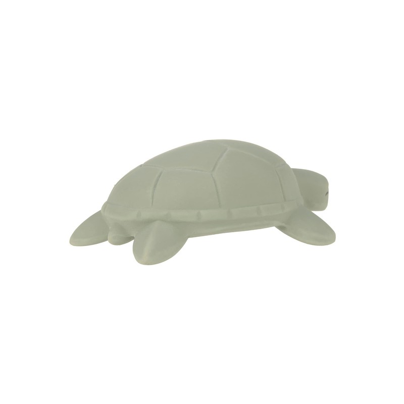 LÄSSIG Baby Children's Bath Toy Natural Rubber Turtle