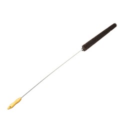 Neustanlo Professional Radiator Brush 2.0 Extra Soft Goat Hair Black Bristles Plastic Coated Stainless Steel Wire 120 cm Long