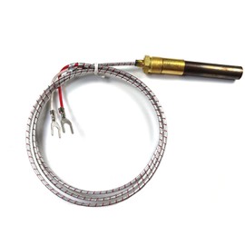 36" Thermopile 750mv - Thermopile Generator - Thermocouple For Gas Fireplace, Gas Fireplace, Water Heater, Gas Fryer