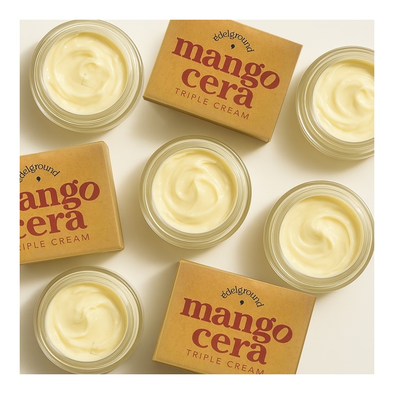 Edelground Moisture + Barrier Moisture, Tightness, Tanginess Mangocera Triple Cream