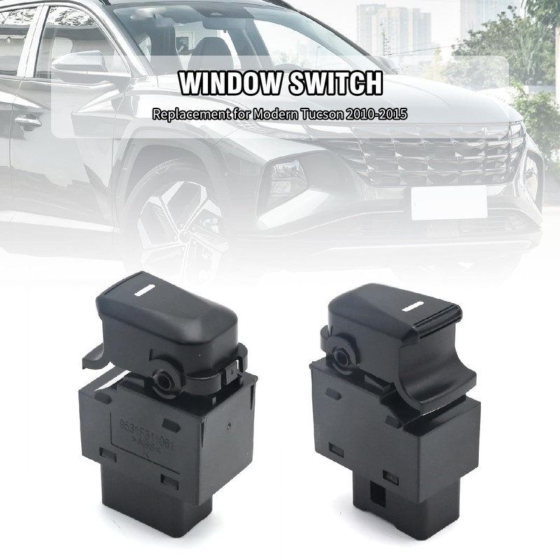 UOIENRT 2 Pcs 935812S000 93581-2S000 Rear Door Master Power Window
