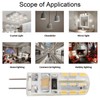10pcs G4 LED Bulb Double Feet Base 1.5W AC110V 110LM