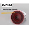 KVNTOOLS 260 lbs Dent Puller Suction Cup,Aluminum Dent Puller/Tile Suction
