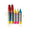 WHOLESGB 5PCS Replacement Water Doodle Painting Pens,Drawing Doodle Magic Pens