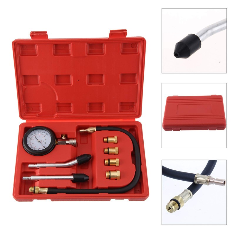 Trintion Engine Compression Test Kit Compression Tester Automotive Petrol Pressure