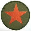 GENERIC RED STAR/KHAKI Patch