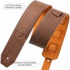 YIKOKO Guitar Strap 2.5", Classic Adjustable Crazy Horse Style Automotive