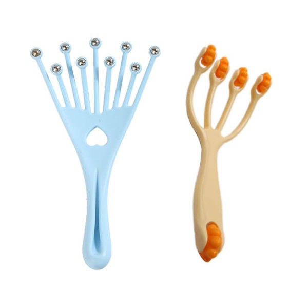 DeaHea 2 Pack Scalp Massager Handheld Claw + Portable Massage