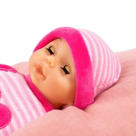 Bayer Design 92802AS My First Baby 28 cm, Baby Doll, Soft Body Doll with Sleeping Eyes, Very Handy, Cute Outfit, Pink