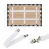 Filltown Tablecloth Clips for Outdoors, Pack of 5 Hidden Straps