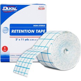 Retention Tape (with Pre-Cut), 2" x 11 yd, 1 rl/bx, 10 bx/cs