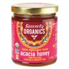 Heavenly Organics 100% Organic Raw Acacia Honey (12oz) Lightly Filtered
