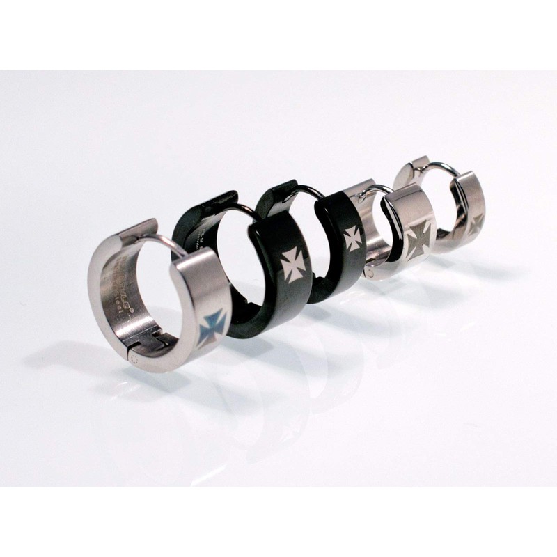 Fly Style® – 1 Pair – 5 mm Stainless Steel