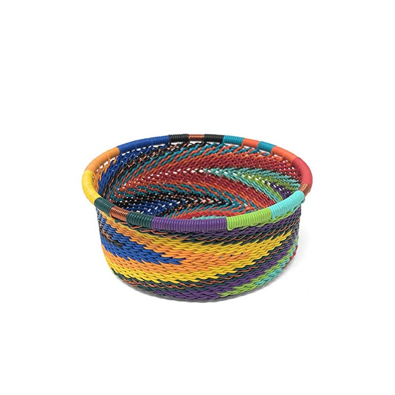 Bridge for Africa Fair Trade Zulu Telephone Wire 3.5-inch Catch-All