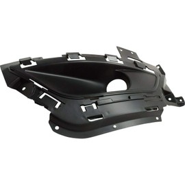 DAT AUTO PARTS Front Left Driver Side Fog Light Bezel Cover Molding Trim Insert Replacement For 2015-2017 Chrysler 200 Sedan Black Textured Plastic without Adaptive Cruise CH1038158 68228873AC