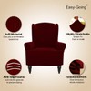 Easy-Going Stretch Wingback Chair Sofa Slipcover 1-Piece Sofa Cover Furniture